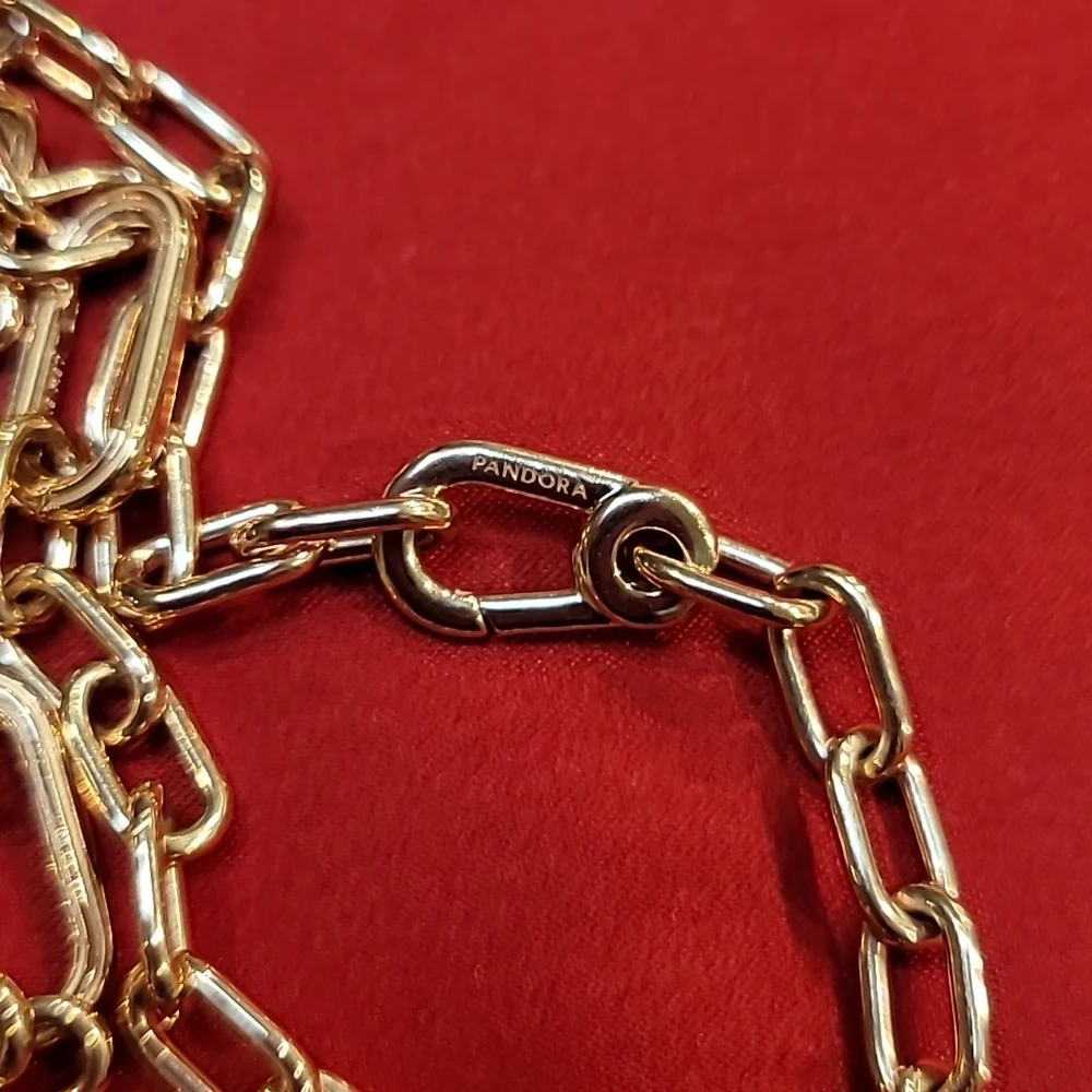Pandora Rose Gold Plated ME Link Chain Necklace  New - Picture 4 of 4